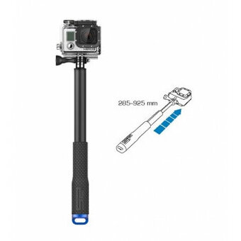 Selfie tyč pre Fotoaparaty a GoPro teleskopická 925 mm