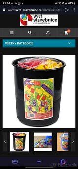cheva kybel plny kociek 2kg cca 400ks