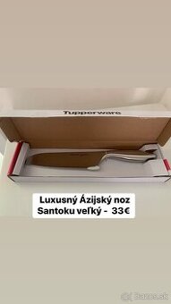 Santoku noz šéfkuchára Tupperware