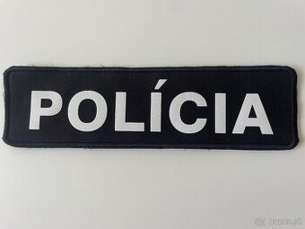 Nášivka Polícia
