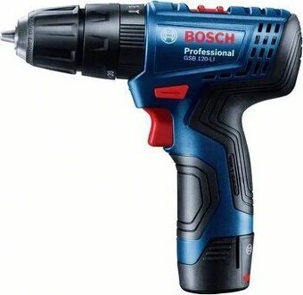 Predam vrtacku Bosch GSB 120-LI 2× 2 Ah iba Blava iba Cash