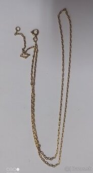 Zlatá retiazka Anker 58 cm - 1