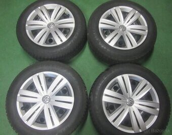 R16 Zimná sada VW touran rozteč 5x112 205/60R16 DUNLOP ws5