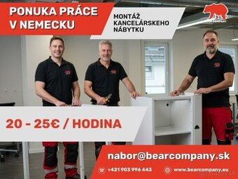 Montáž nábytku v Nemecku – Magdeburg (20 – 25 €/hod.)