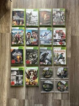 balíček 18 hier na Xbox 360 (rôzne žánre)