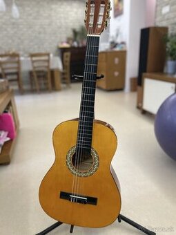 Akustická gitara 3/4 + veľa príslušenstva