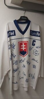 Hokejový dres Slovensko Majstri sveta 2002 SATAN