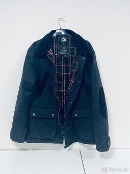 Prešívaná Bunda s Tartanom (Barbour štýl) vel L