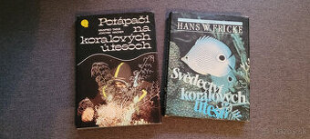 2 x knihy o potápaní - krásny stav