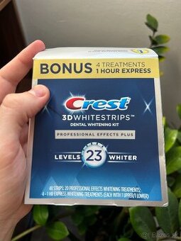 Predám originál pásiky na bielenie zubov značky 3D Crest