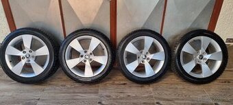 Predám zimné pneumatiky 225/45 r17na elektronoch Skoda Denom