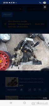 Fiat Grande Punto Punto II Panda 500 motor 1.2i 8V prevodovk