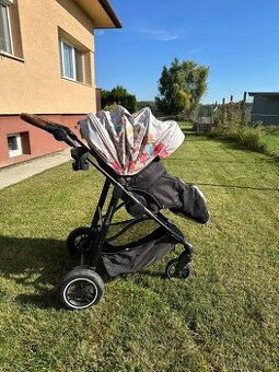 Detský športový kočík s taškou a ruksakom Kinderkraft Bird