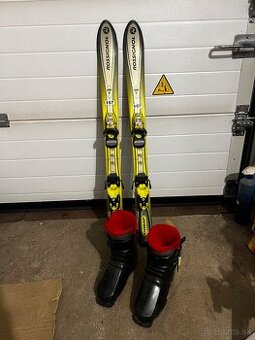 Detske lyze 100 s lyziarkami