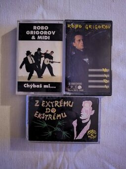 MC kazety originalky Robo Grigorov