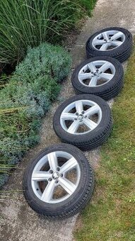 ALUS VW GOLF VII 6.5J r16 ET46 5X112 +Letné pneu 205/55 r16