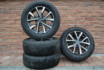 5x114,3 R16 Zimna sada Mazda CX-3 + 215/60 R16 BF Goodrich
