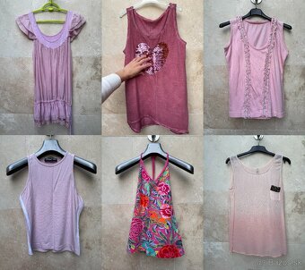 MEGA Balík (72ks) - Značkové dámske TRIČKO, TIELKO, TOP