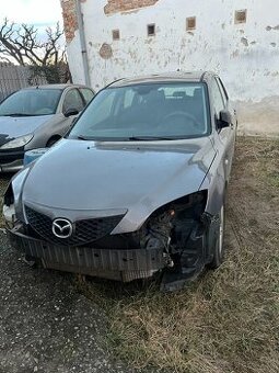 Rozpredám na diely Mazda 3 1.6 CiTD 80 kw 5st manuál