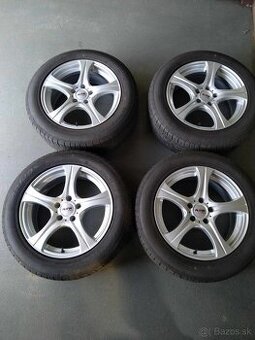 Alu R 17 ŠKODA,VW,SEAT,AUDI + letné pneu 225/55 17.