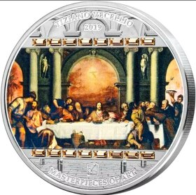 investičné strieborne mince - Masterpiece of art - 2019