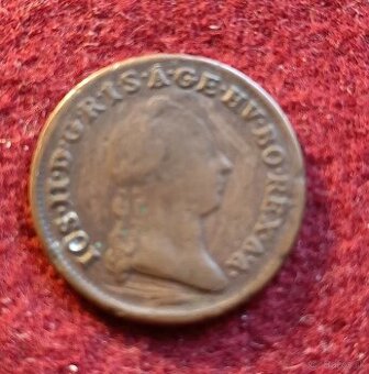 Jozef II 1/2 grajciar 1781 A - 1