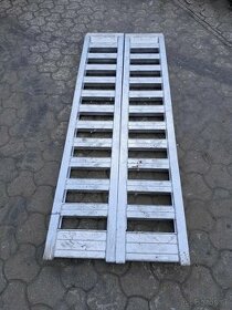 Nájazdy, rampy duralove od 2m-4m