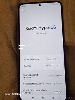 Xiaomi 13T pro 12/512