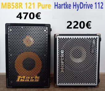 Basgitarové boxy 12"... Markbass a Hartke