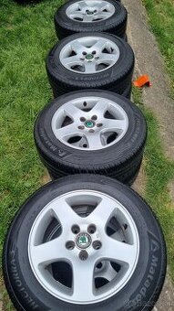 Elektrony r15 5x112 na letnych pneu MATADOR 195/65/15