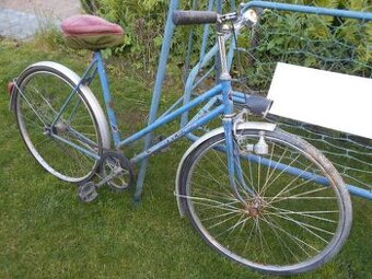 dámsky bicykel Eska, modrá, kolesá 26