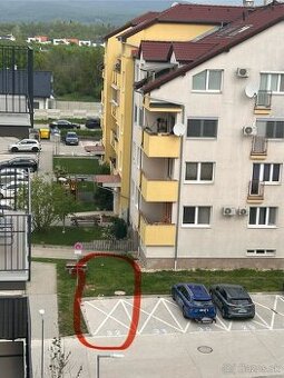 Prenajom parkovacieho miesta