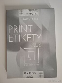 NOVÉ Print etikety 70x36