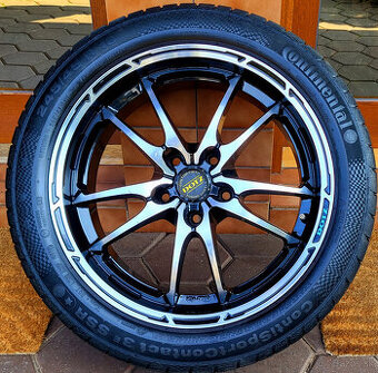alu R18 5x120, letné pneu 245/45, BMW rada 5,