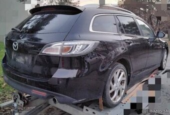 Mazda 6 2.2 D 2011 predám DVERE, MOTOR R2, TRYSKY R2AA13H50,