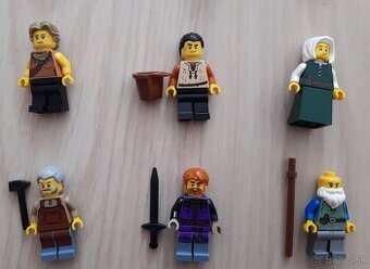 Predám LEGO mix figúrok sedliakov/dedinčanov/sedlákov 1