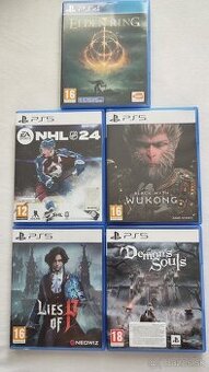 Predám hry na PS5