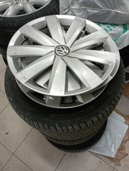 Zimná sada pneumatík Hankook aj s plechovými diskami