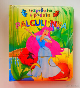 Palculienka. Kniha z puzzle.