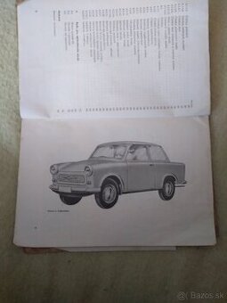 Prírucka Trabant 601 - 1