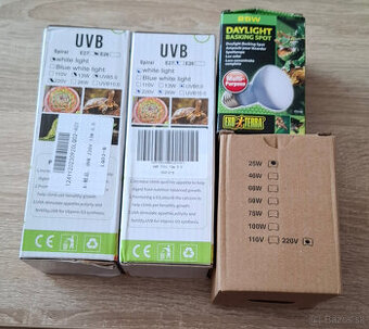 UVA a UVB 5.0 žiarovky