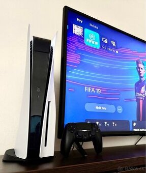 Sony PlayStation 5 (PS5) + ovládač + hra