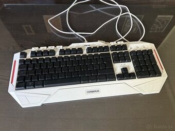 ASUS Cerberus Arctic herná klávesnica
