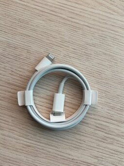 Predám Apple kabel 2KS lightning usb-c, NOVÝ
