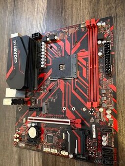 GIGABYTE B450M GAMMING - nefunkcná, na náhradne diely