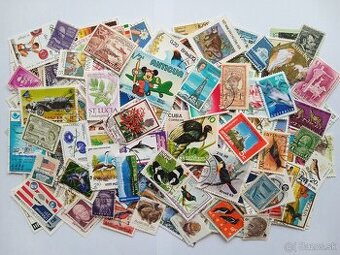 Poštové známky č.945 - MIX SVETA - VI. - vyše 250 ks