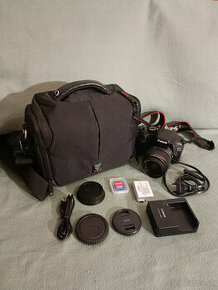Canon EOS 550D + objektív, taška a príslušenstvo - 1