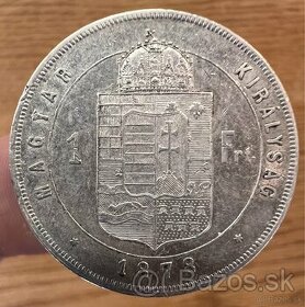 Predám 1 Forint 1878 KB - 1
