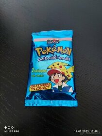 Pokémon Dunkin nálepky - 1