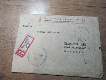 Nacistický dopis o nezvestnomSS vojakovi bohatá galériia